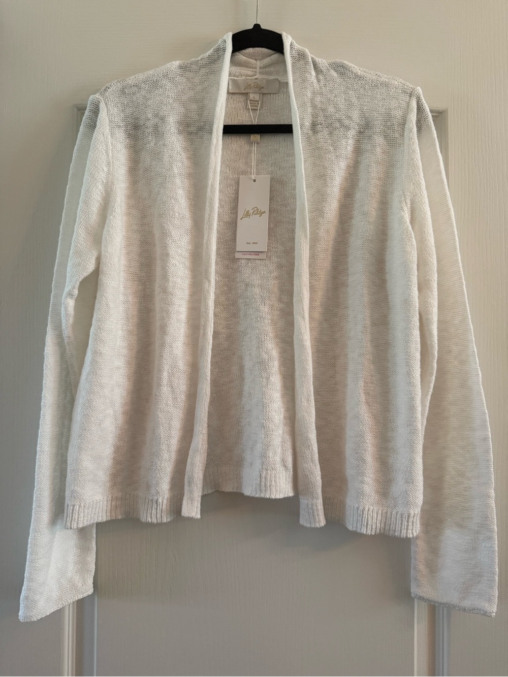 Lilly Pulitzer Resort White Faretta Cardigan